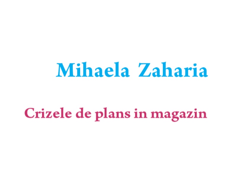 Crizele de plans in magazin