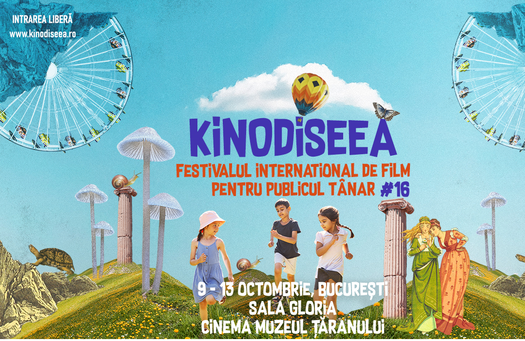 KINOdiseea #16 – Festivalul internațional de film pentru publicul tânăr,  între 9 și 13 octombrie, la București