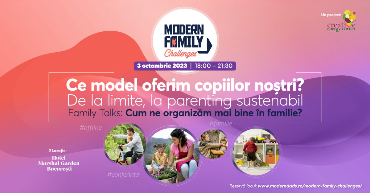 O nouă ediție Modern Family Challenges pe 3 octombrie, la București