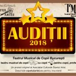 Auditii 2018 pentru Teatrul Muzical de Copii Bucuresti